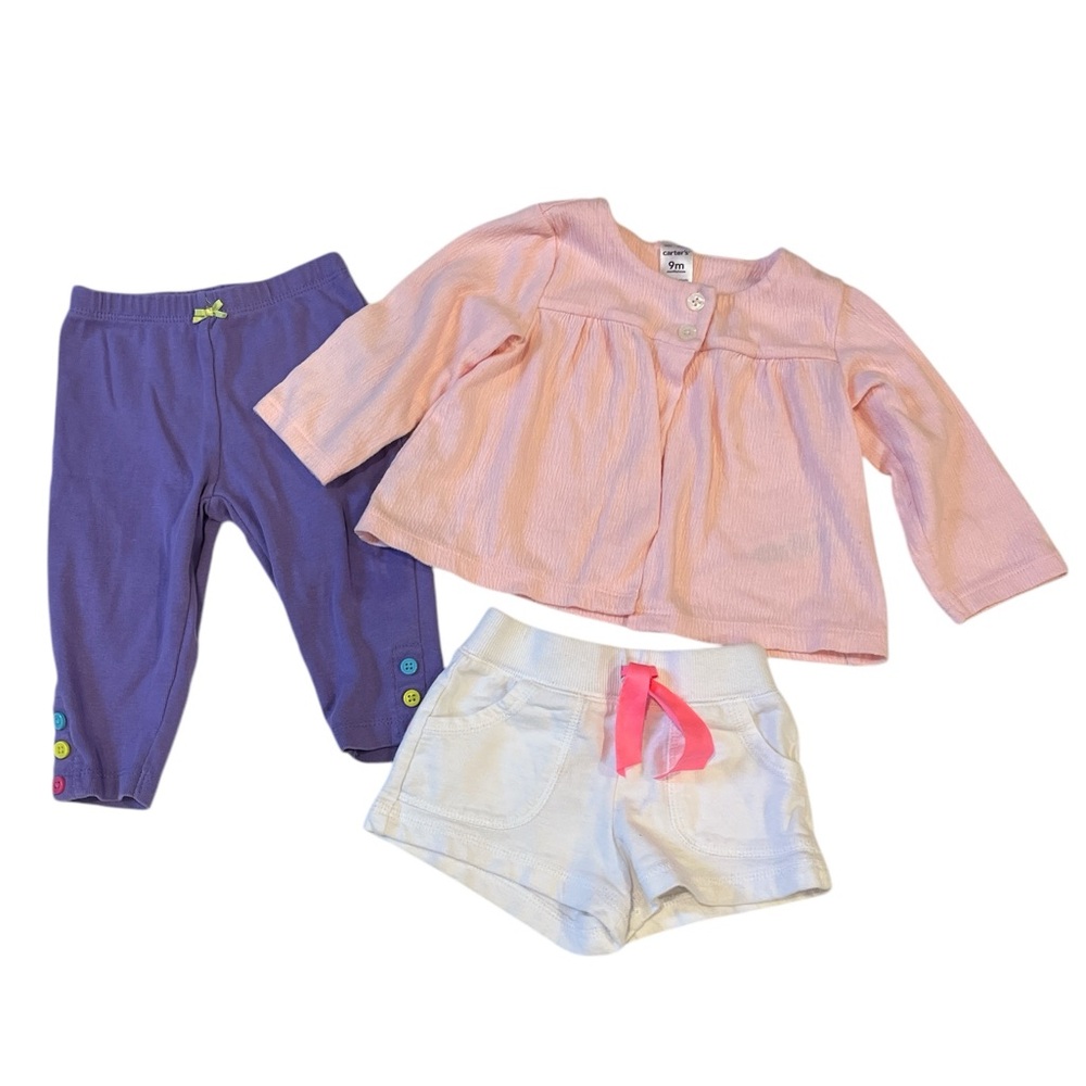 Bundle of Carter’s 9 Month Girls Clothes